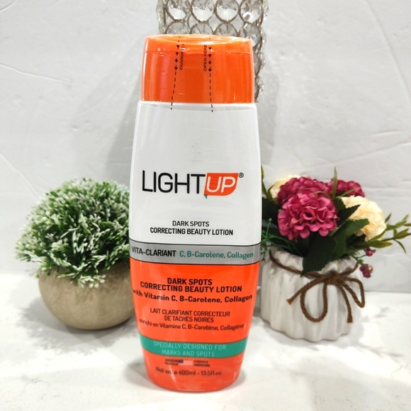 Skincare Light Up Dark Spot Correcting Whitening Beauty Body Lotion
